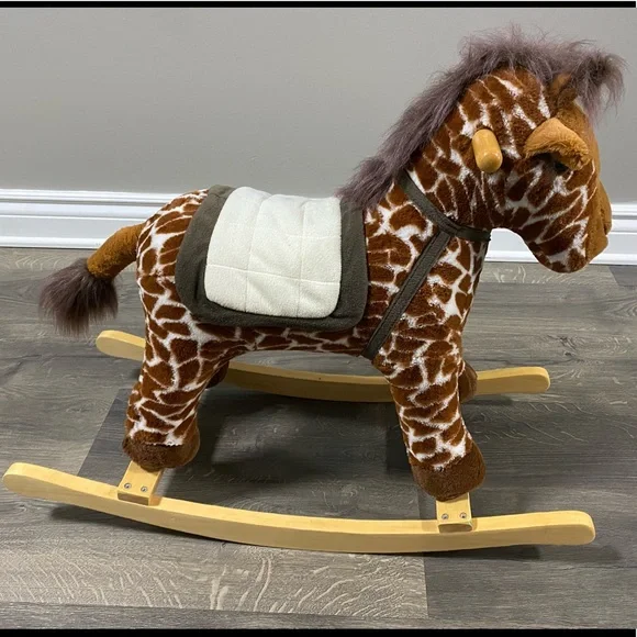 Animal Adventure Toys Anima Adventure Rocking Horse Giraffe